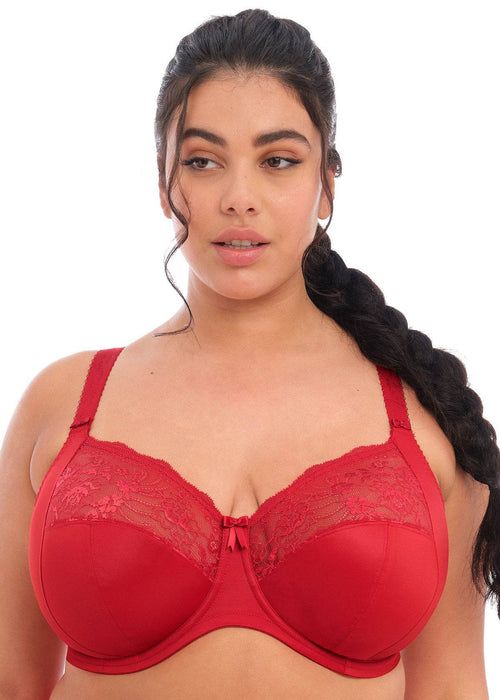 Model In Elomi Morgan Full Cup BH Haute Red Voorzijde