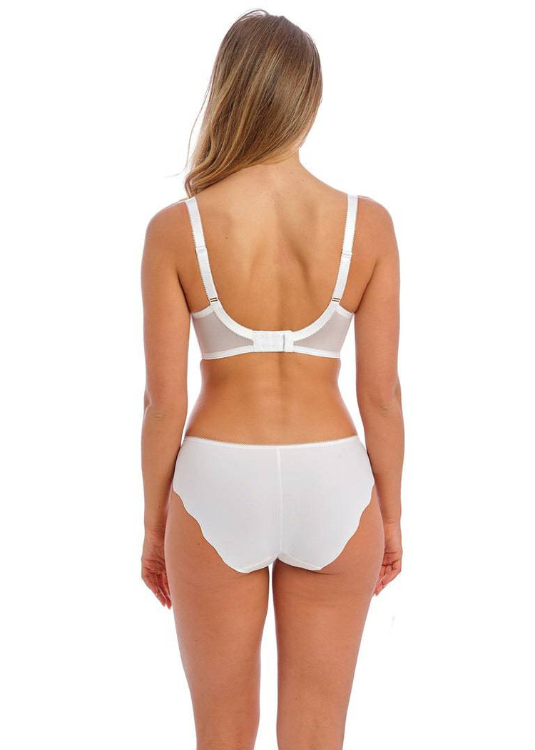 Model in Aurelia Side Support BH Wit Achterzijde