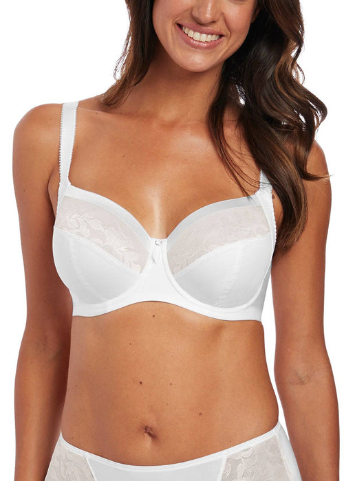 Model in Fantasie Illusion Full Cup BH Wit voorzijde