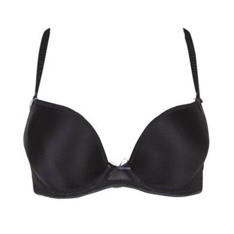 Freya Deco Vibe Plunge BH Zwart Vooraanzicht