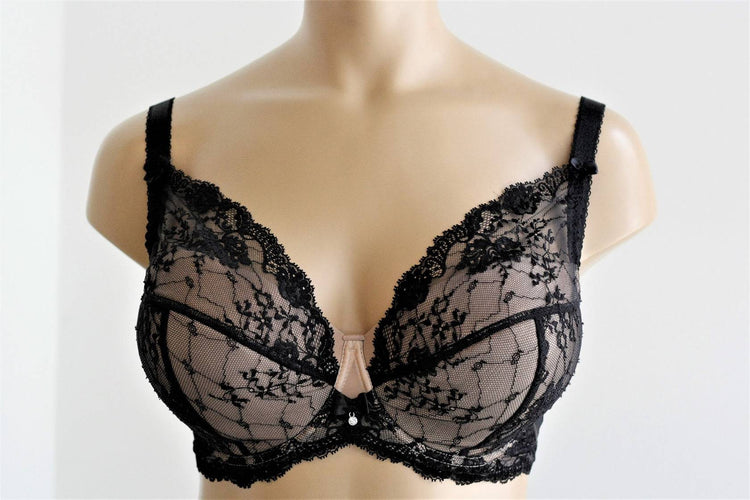 Paspop in Ewa Michalak Aurelia Padded Full Cup BH Zwart