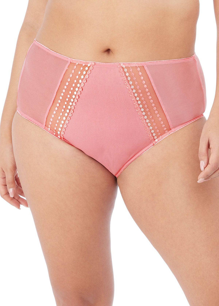 Model in Elomi Matilda High Waisted Broekje Rose