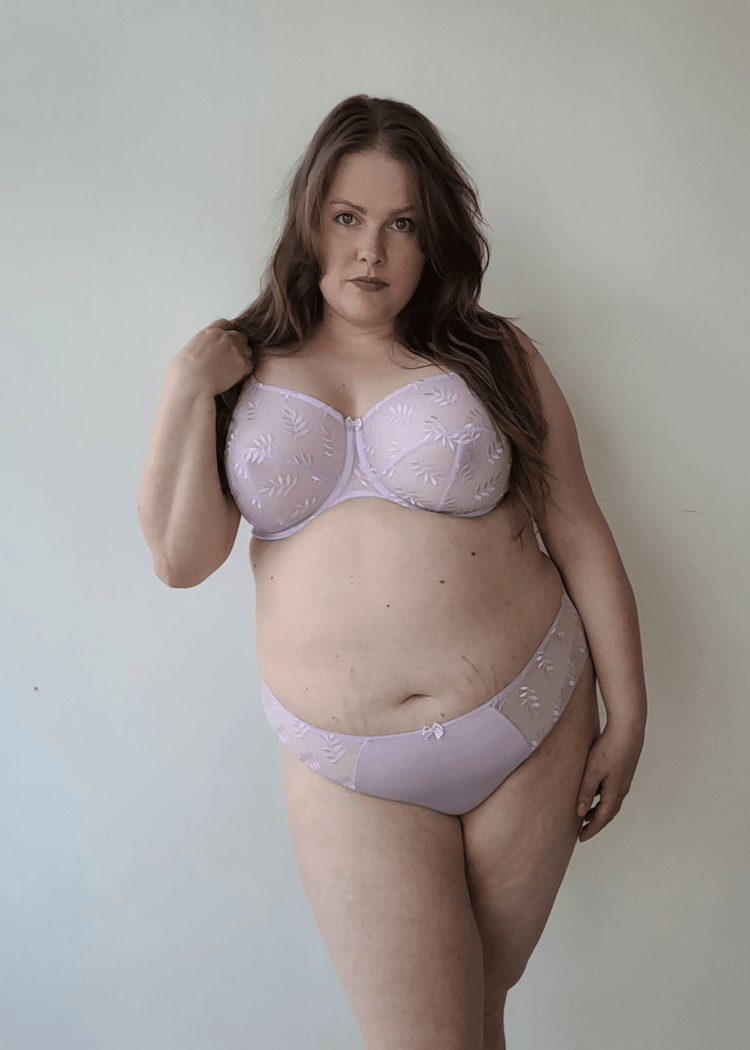 Superbra Model in Tango Balconette BH Lilac voorzijde