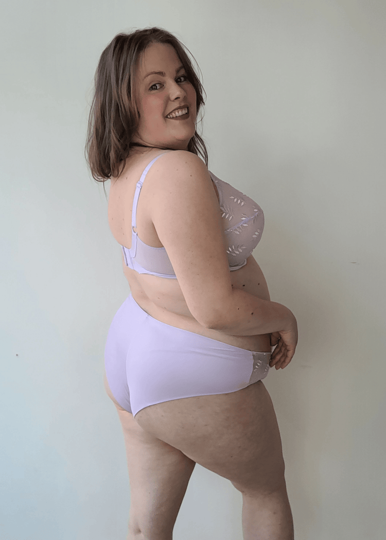 Superbra Model in Tango Balconette BH Lilac zijkant