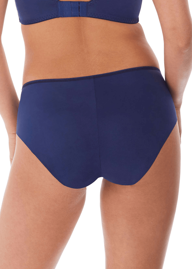Model in Illusion Broekje Navy achterzijde