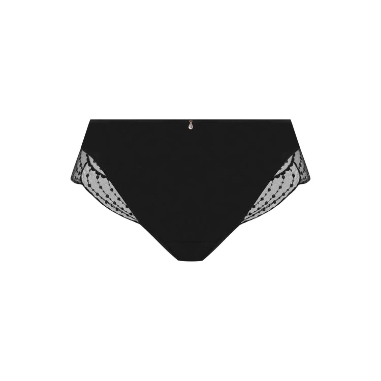 Model In Elomi Priya High Waisted Broekje Zwart