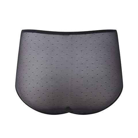 Sculptresse Chi Chi Hoge Slip Zwart achteraanzicht