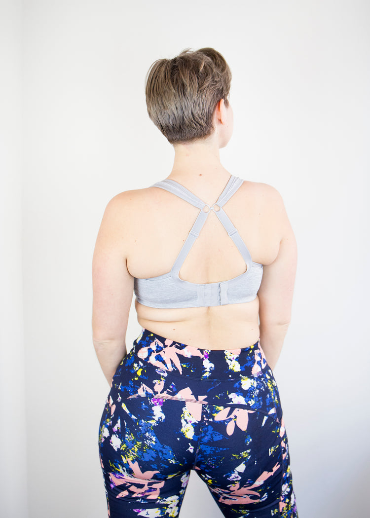 Panache Sport BH Grijs achterkant
