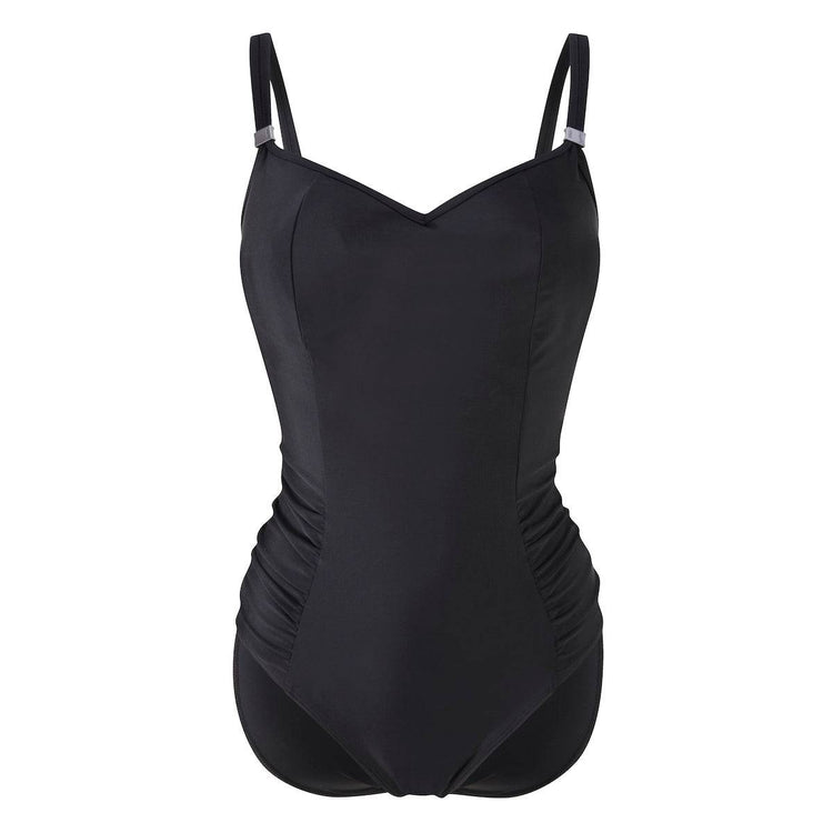 Panache Anya Balconette Badpak Zwart Packshot Voorzijde