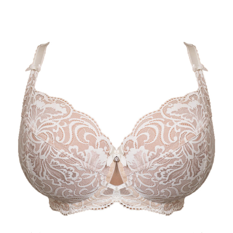 Ewa Michalak BM Antonina Balconette BH Wit Vooraanzicht