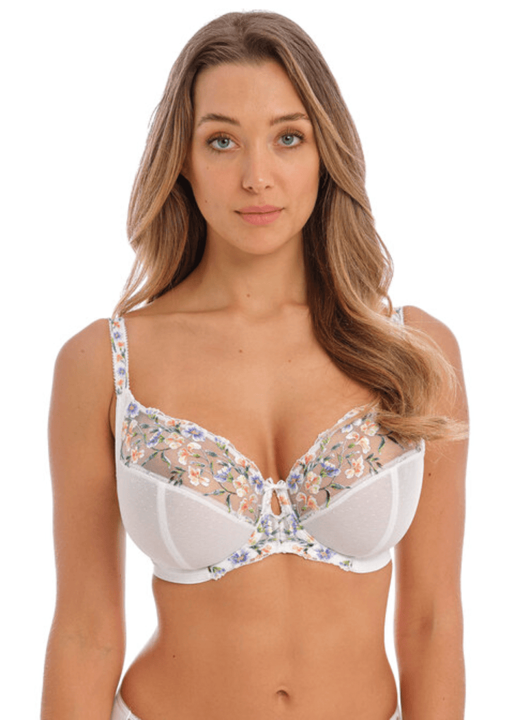 Model in Aurelia Side Support BH Wit Voorzijde