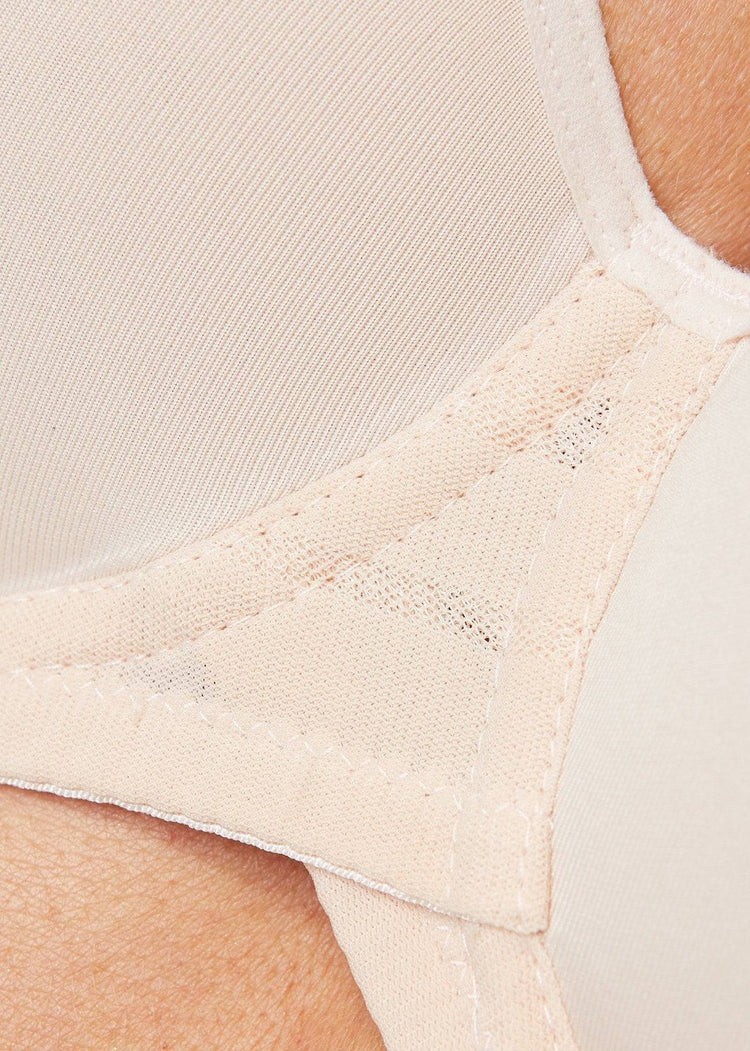 Detail Gorteks Luna Spacer BH Light Nude Voorzijde