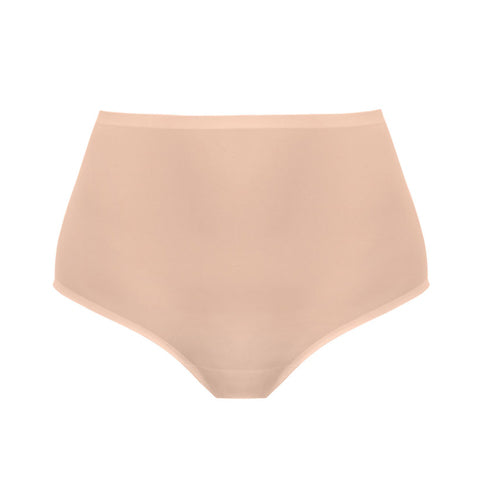 Fantasie Smoothease High Waisted Broekje Beige Vooraanzicht
