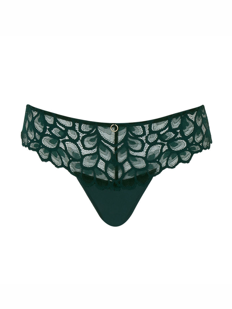 Packshot Allure String Forest Green Voorzijde