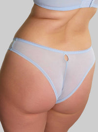 Model in Meadow Brazilian Broekje Dusky Blue achterzijde