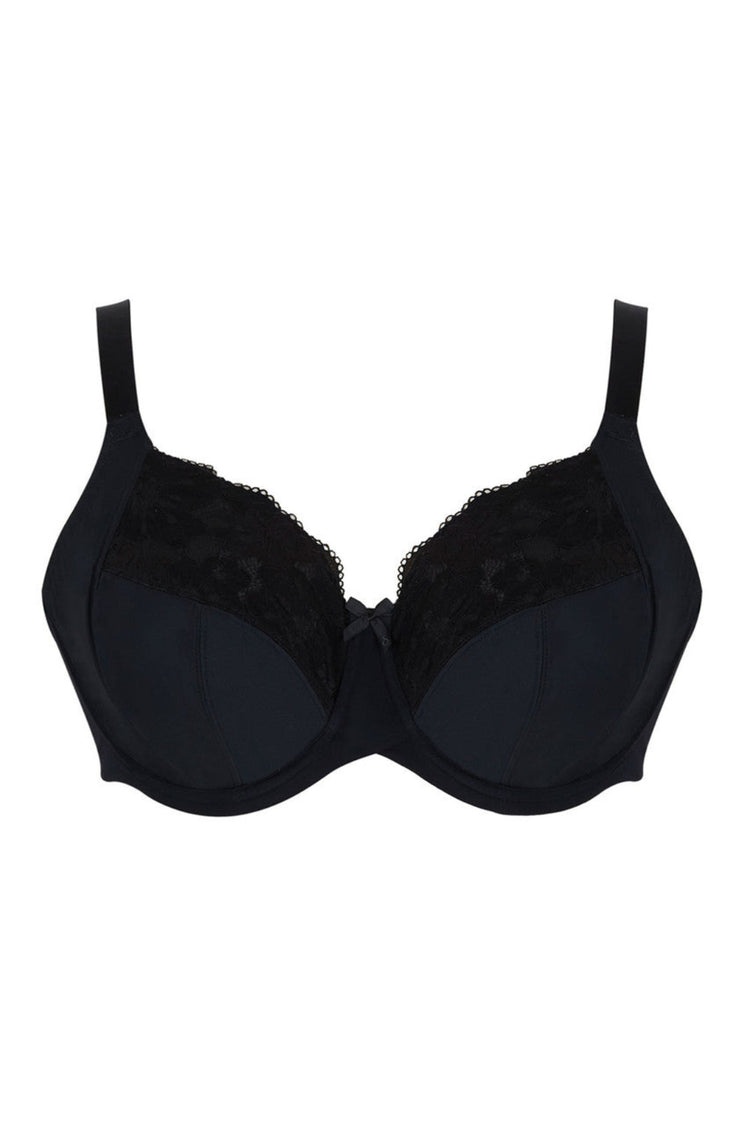 Model in Amara Full Cup BH Zwart packshot