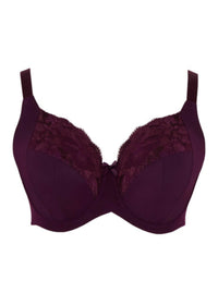 Packshot Amara Full Cup BH Plum voorzijde