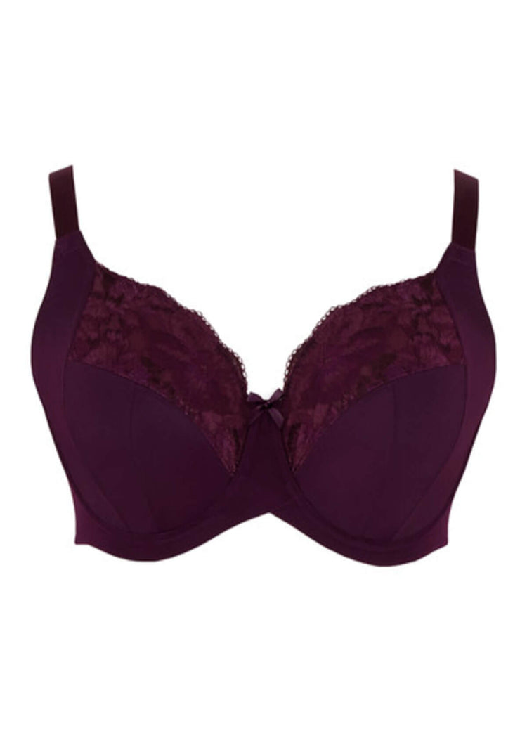 Packshot Amara Full Cup BH Plum voorzijde