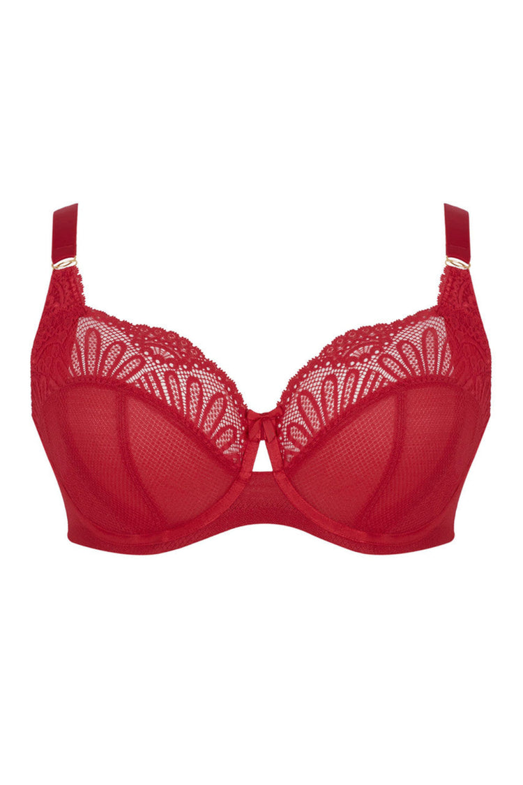 Model in Entice Full Cup BH Red packshot