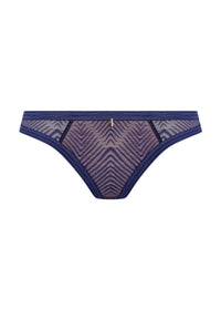 Model in Tailored Brazilian Broekje Dark Sapphire packshot