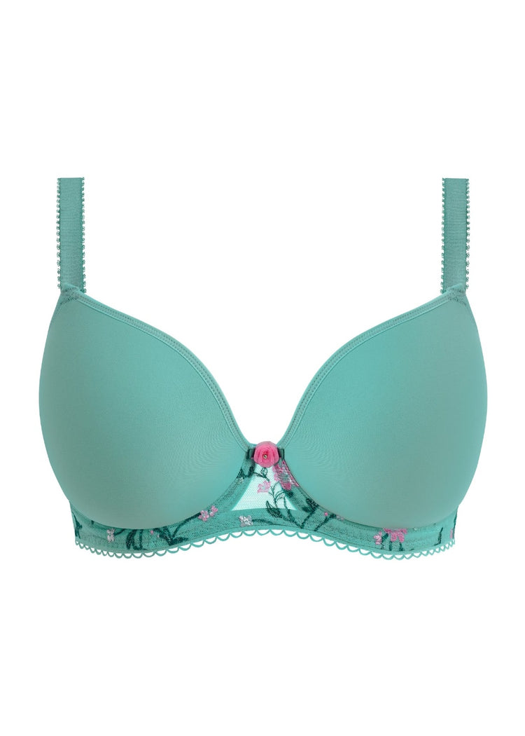 Model in Love Crush Voorgevormde Plunge BH Aqua Haze packshot