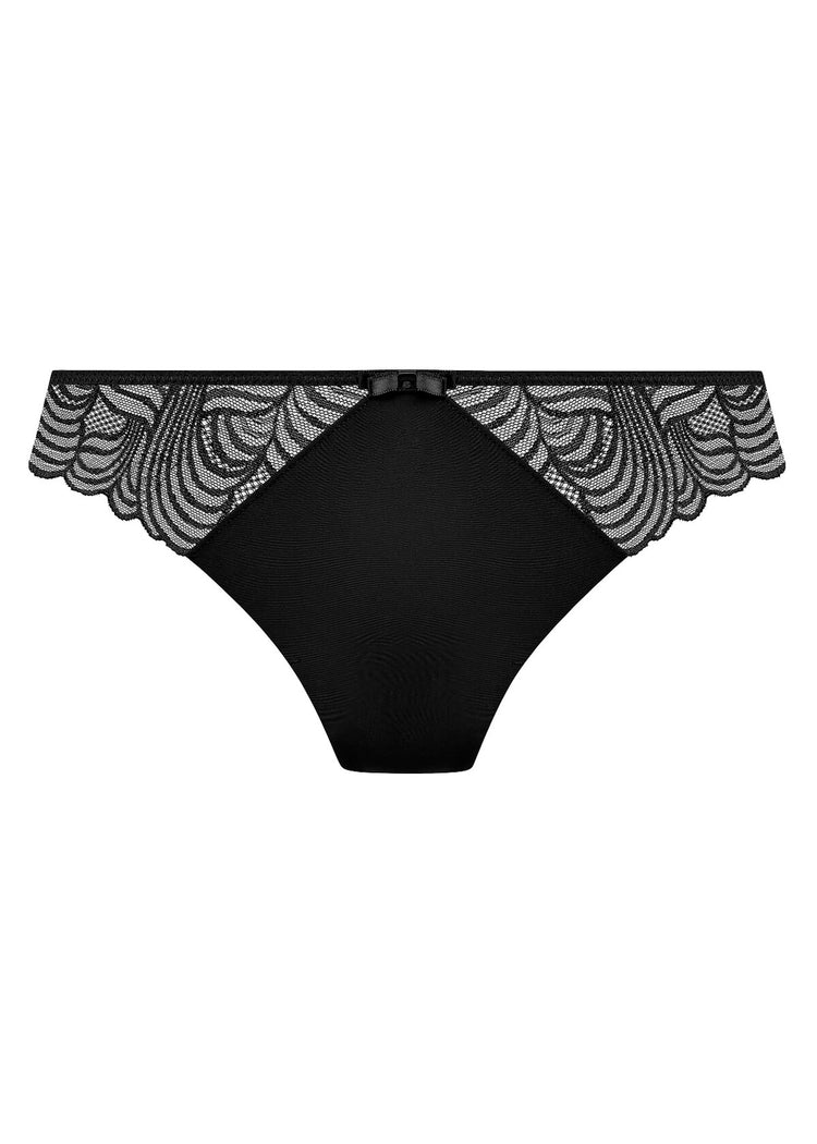 Packshot Alanna String Zwart voorzijde