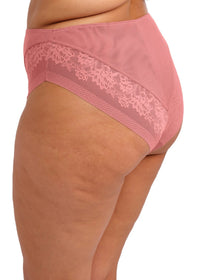 Nerina High Leg Broekje Dusty Rose achterzijde