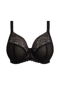 Model in Tiernie Plunge BH Zwart packshot