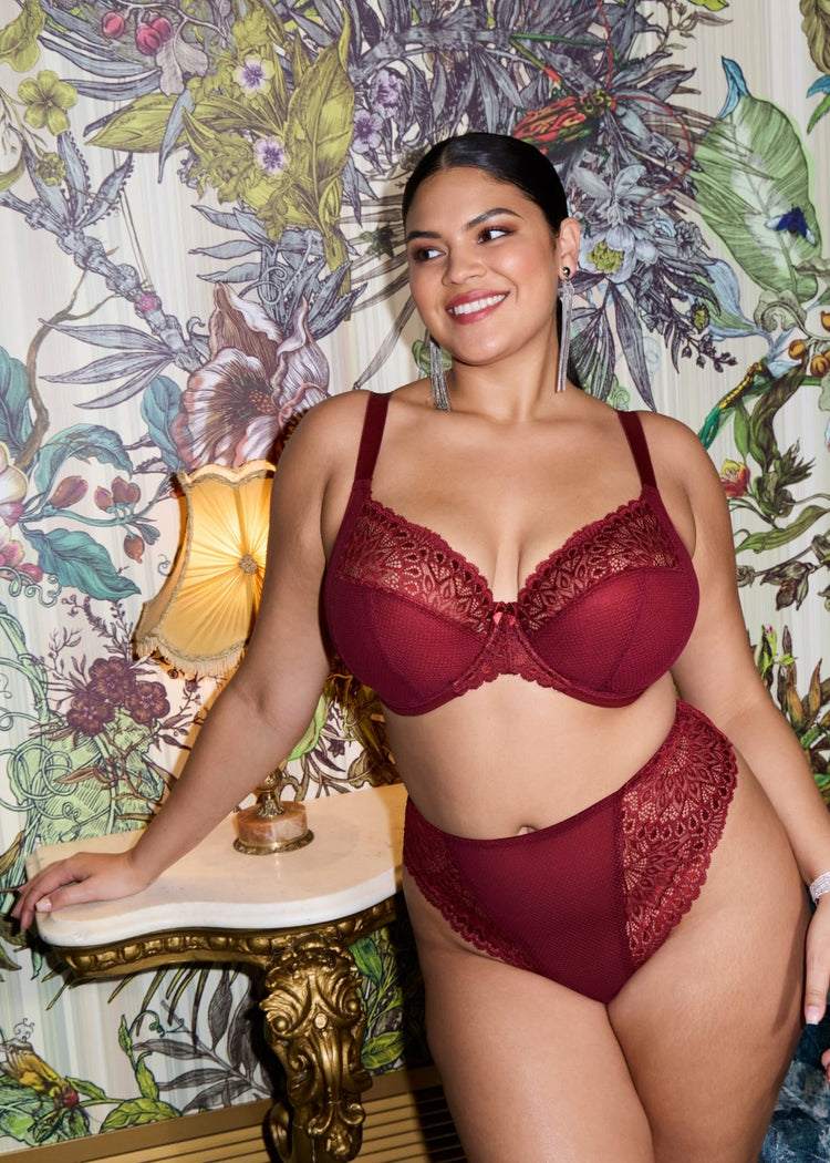 Tiernie Plunge BH Tibetan Red