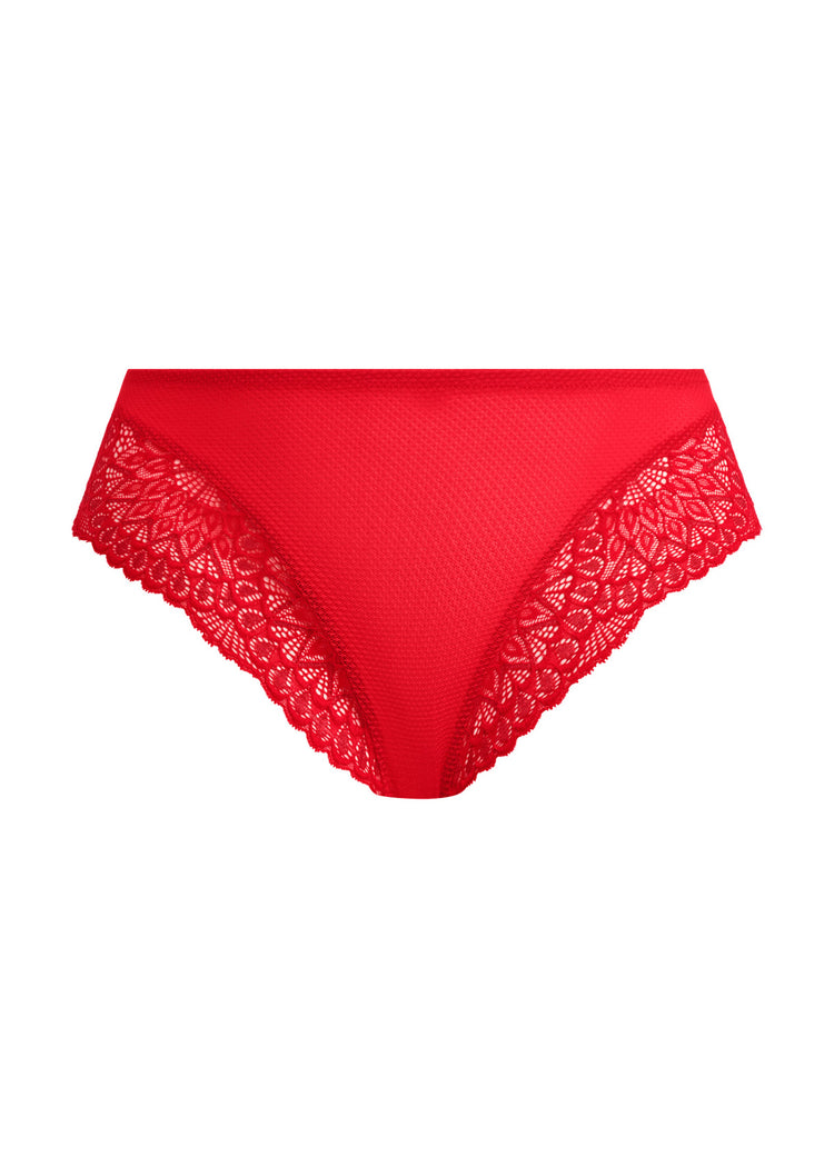 Model in Tiernie Broekje Rood packshot