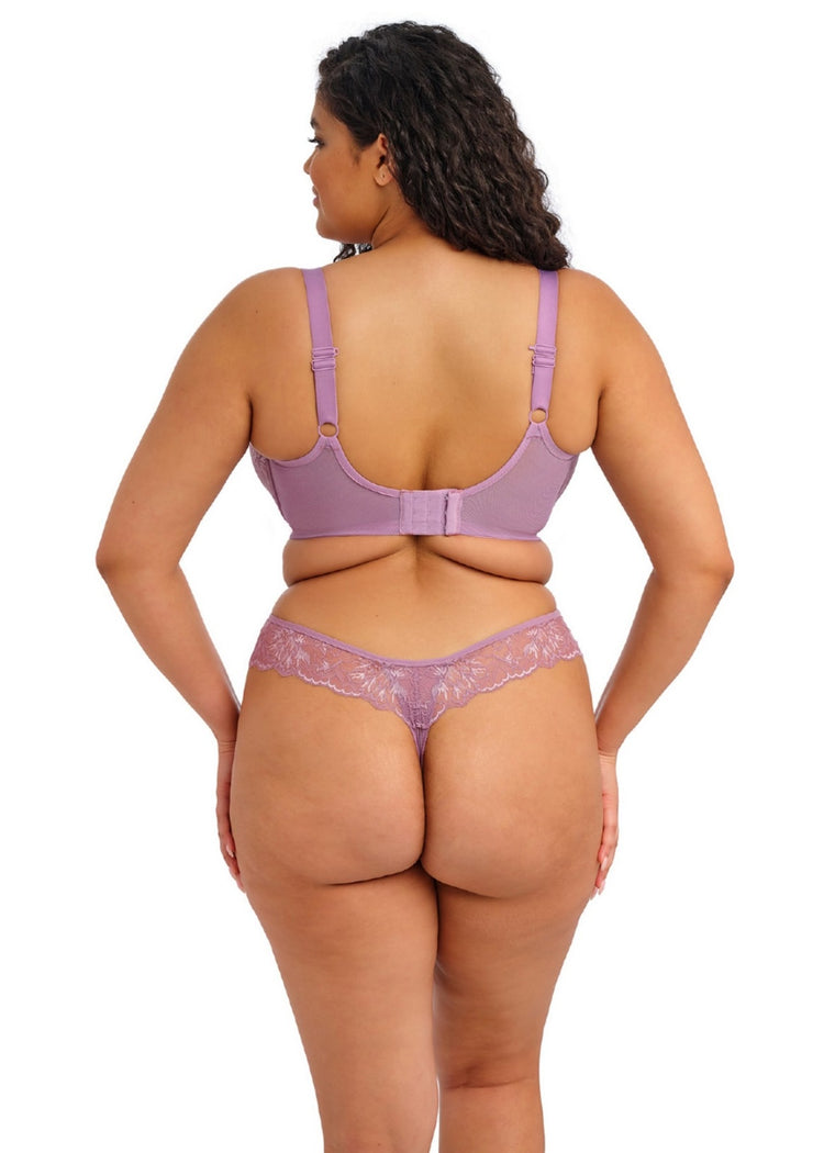 Model in Brianna Half Padded BH Heather achterzijde