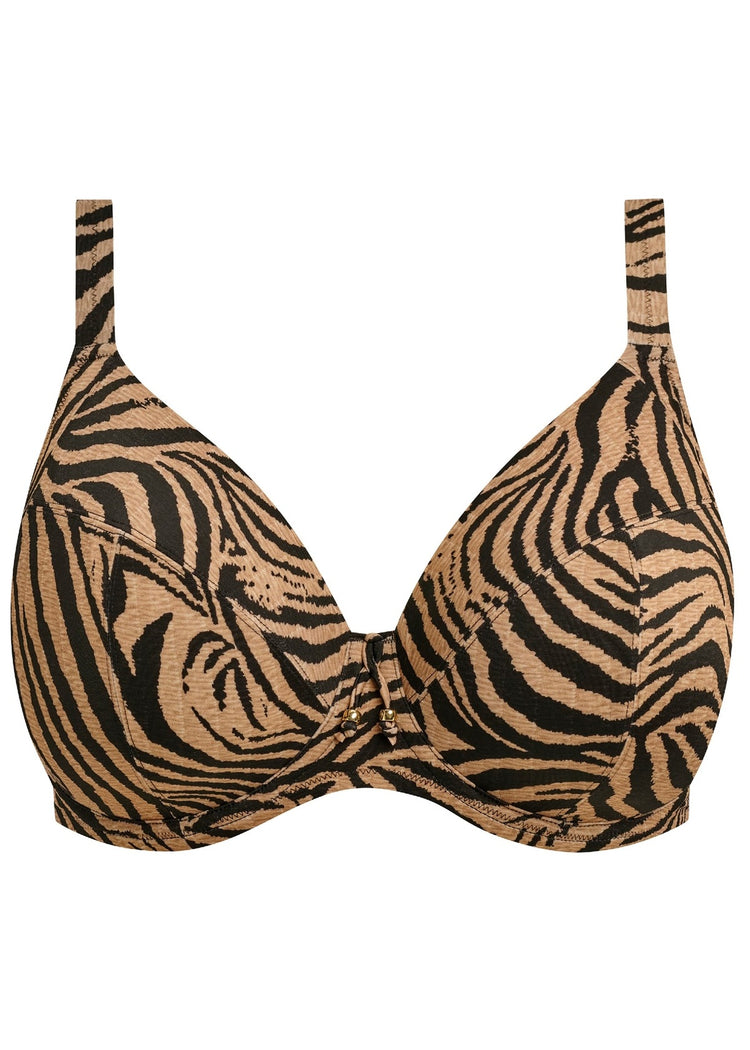 Packshot Tortoli Bay Natural Plunge Bikini Top Voorzijde