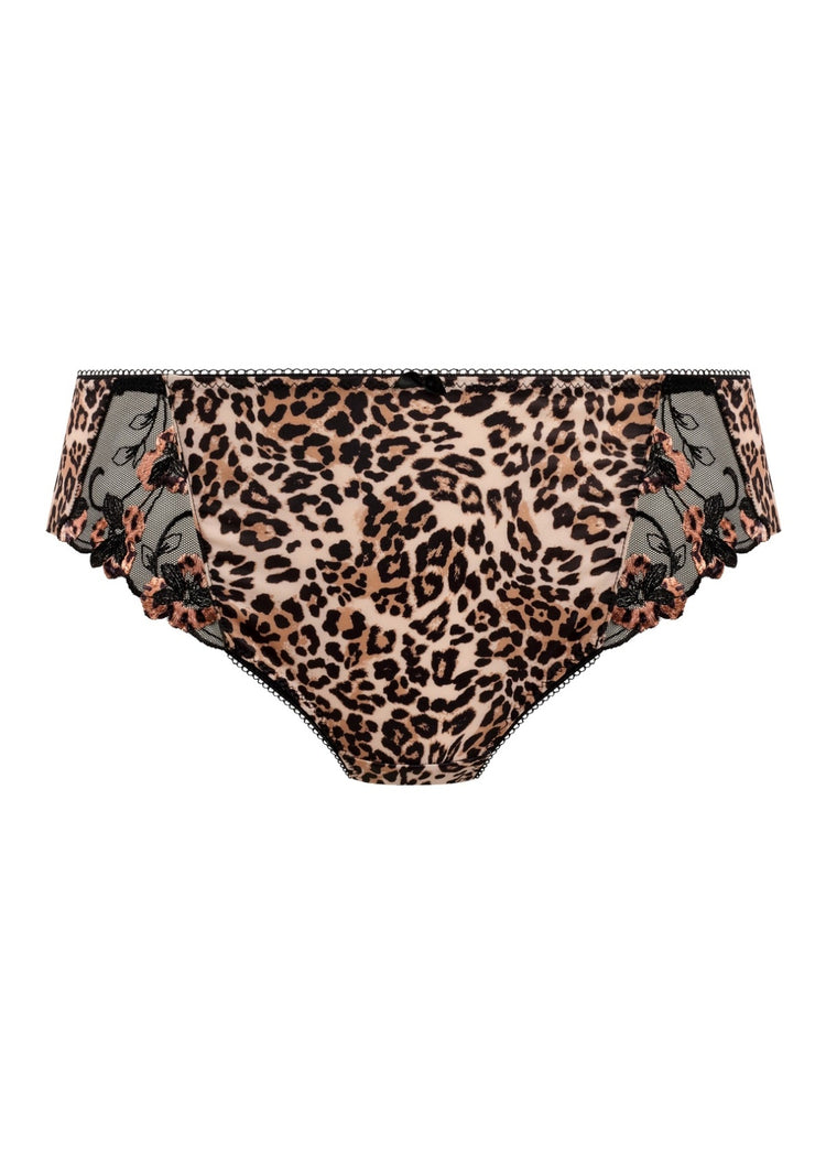 Model in Talia Broekje Leopard packshot