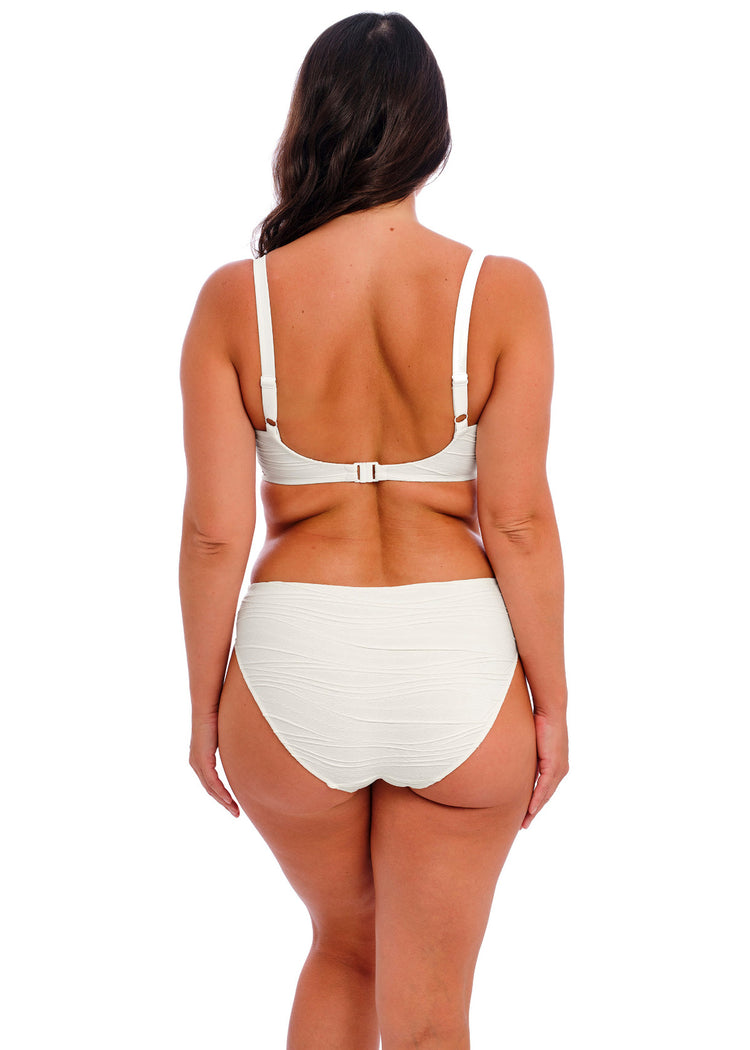 Beach Waves Mid Rise Bikini Broekje Linnen