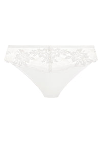 Model in Most Divine Tanga Broekje White packshot