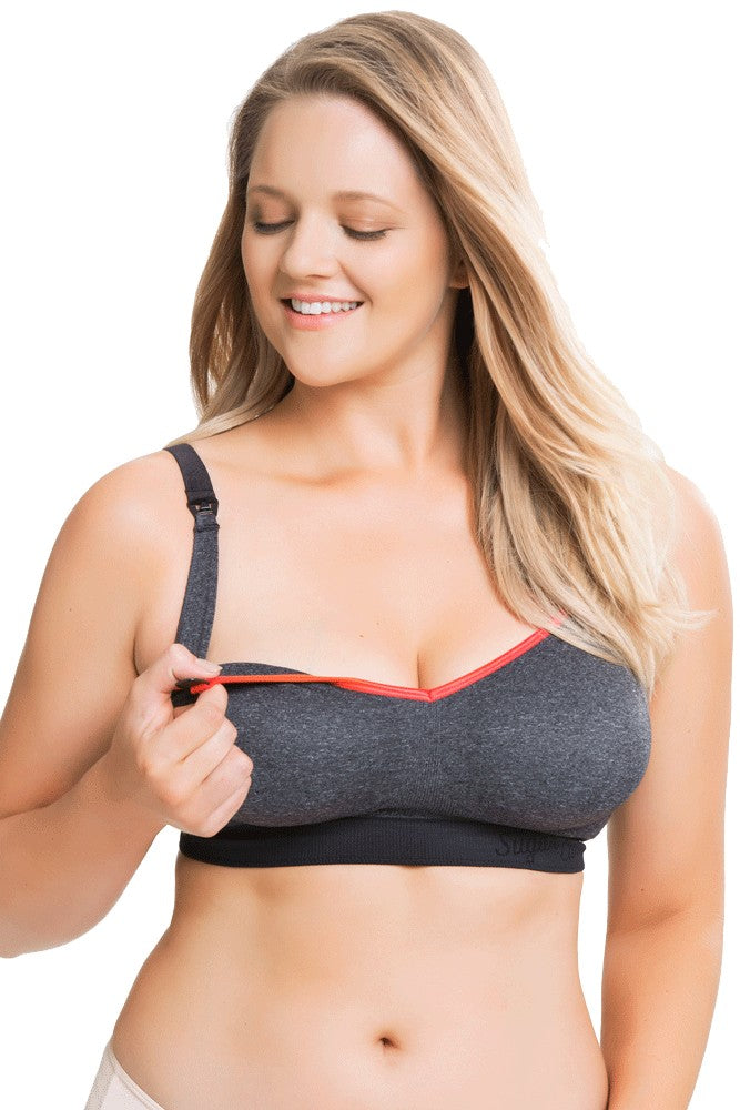 Sugarcandy Beugelloze VoedingsBH Charcoal Crush