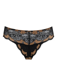 Clara Brazilian Broekje Black/Vintage Gold - SuperBra