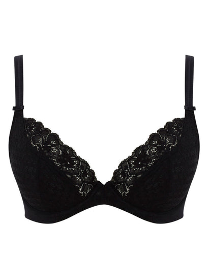 Model in Envy Plunge BH Zwart packshot