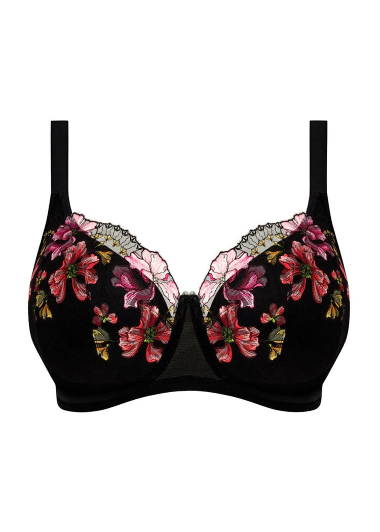 Model in Teagan Padded Half Cup BH Rainbow packshot