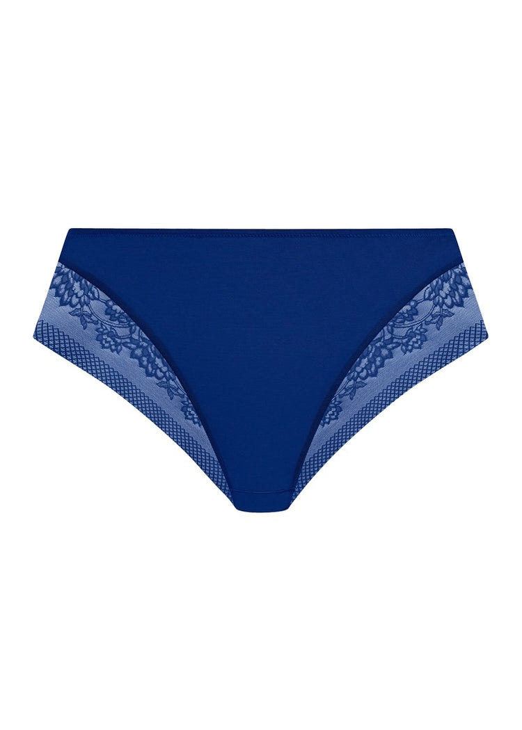 Packshot Nerina High Leg Broekje French Navy Voorzijde