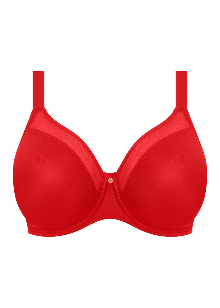 Packshot Smooth Niet-Vorgevormde T-Shirt BH Haute Red Voorzijde