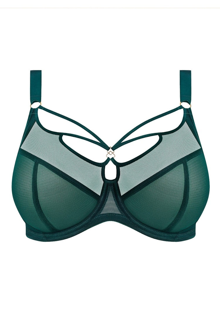 Packshot Sachi Plunge BH Deep Emerald Voorzijde