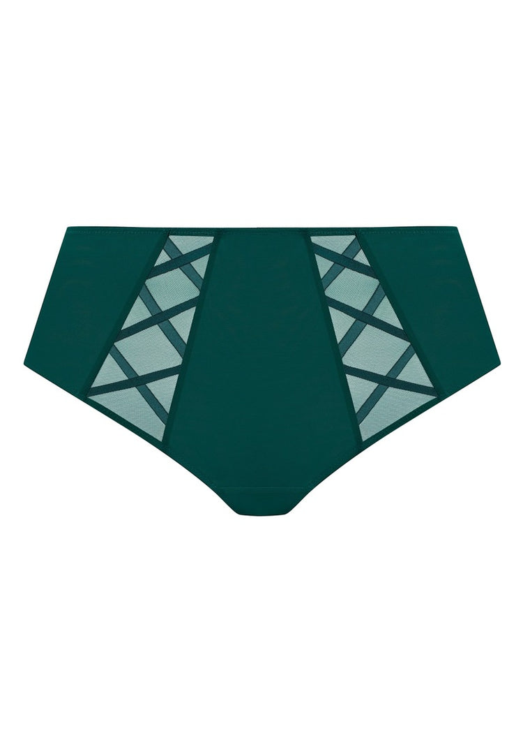 Packshot Sachi High Waisted Broekje Deep Emerald Voorzijde