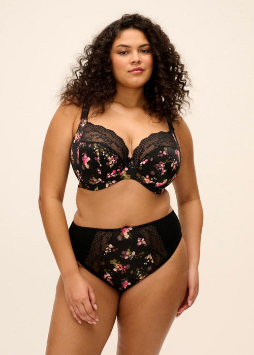 Packshot Lucie High Leg Broekje Fleur Voorzijde