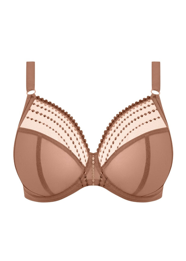 Packshot Matilda Full Cup Plunge BH Praline Voorzijde
