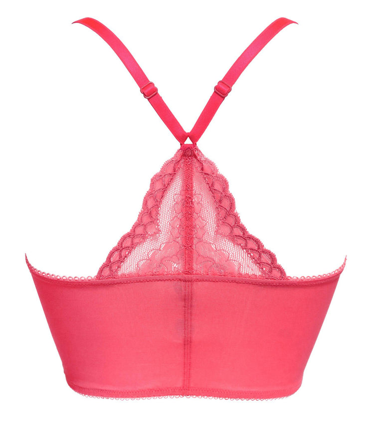 Productfoto Gossard Superboost Lace Bralette, Diva Pink, achteraanzicht
