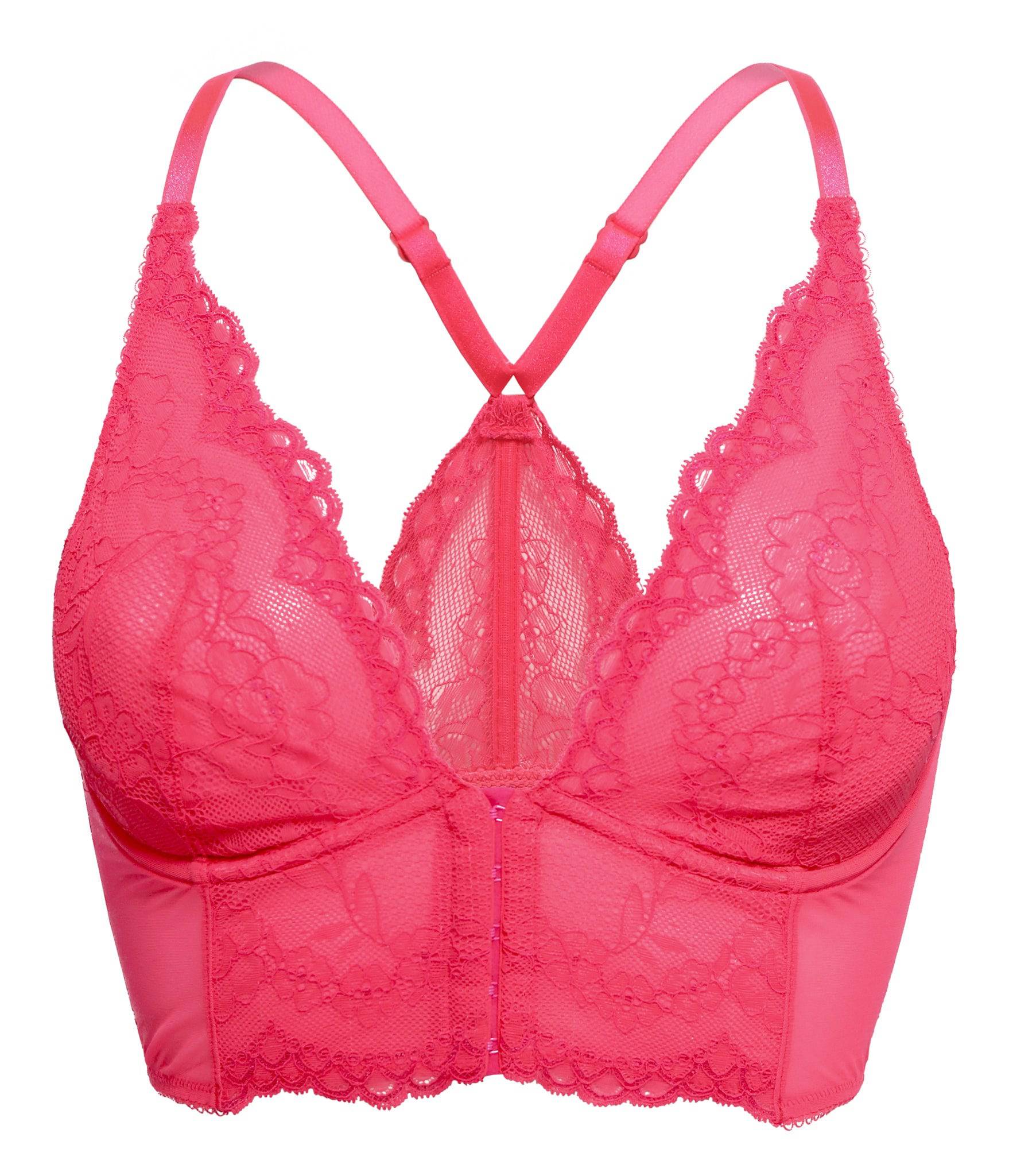 Pink on sale lace bralet