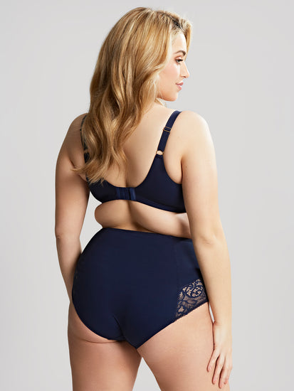 Estel High Waisted Broekje Navy - SuperBra