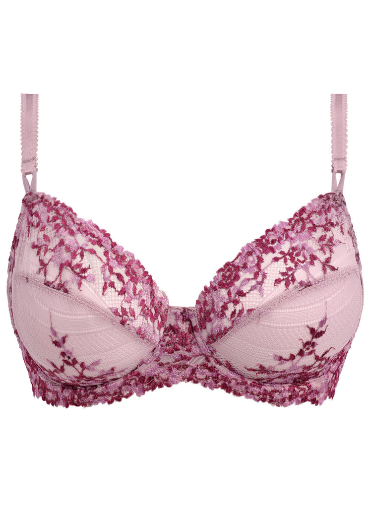 Packshot Embrace Lace Stretch BH Keepsake Lilac voorzijde 