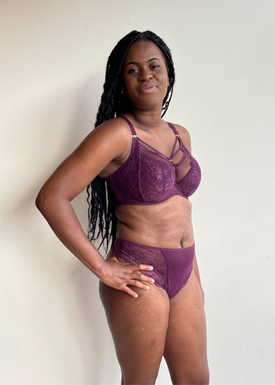 Brianna Plunge BH Blackberry